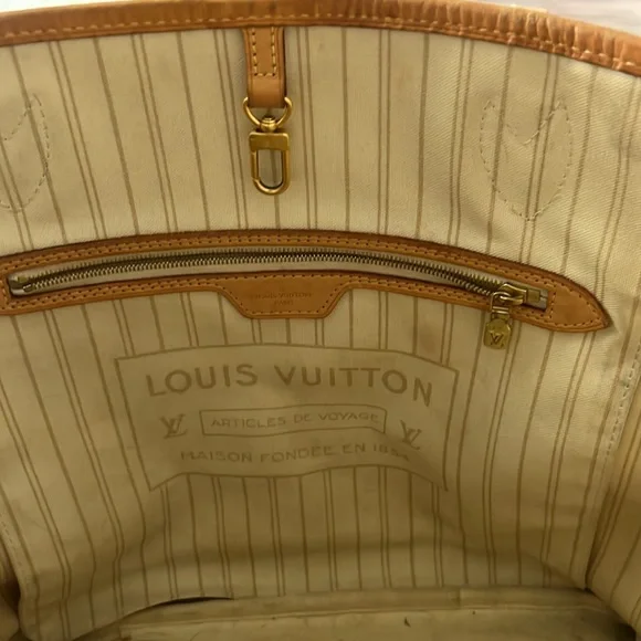 Louis Vuitton never full MM tote bag - Picture 3 of 3